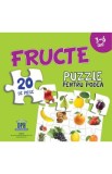 Fructe. Puzzle pentru podea 3-6 ani