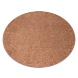 Covor rotund INDUS cupru 82 simplu, melange, cerc 100 cm