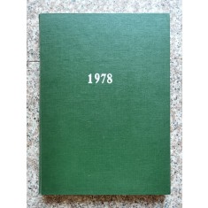 Revistele Tehnium An 1978 Legate Impreuna (12 Reviste) - Colectiv , B996