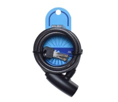 Antifurt cu cheie, pentru legat biciclete, 8 mm x 1500 mm, WM Cod:AWR0017