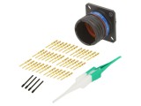 Conector militar AMPHENOL AIR soclu tată PIN 37 MIL-DTL-38999 Seria III