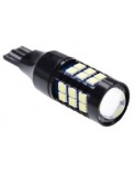 LED Auto Canbus T15 (W16W) cu 30 SMD, Alb, 12V, Xenon Bright
