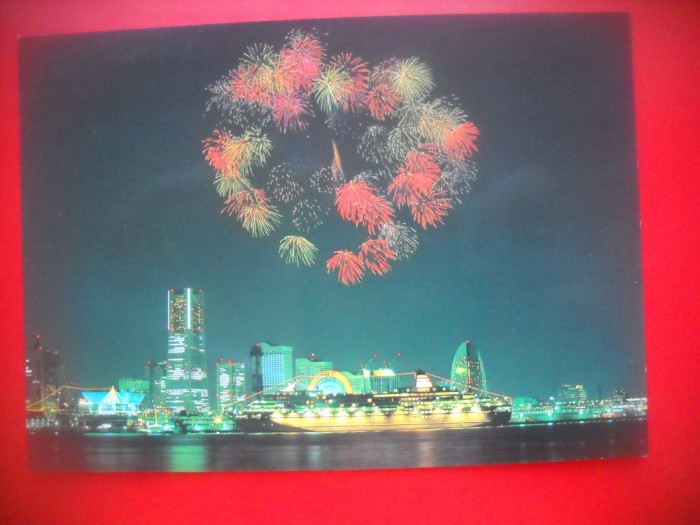 HOPCT 5322 ARTIFICII LA YOKOHAMA -JAPONIA -ASIA-NECIRCULATA
