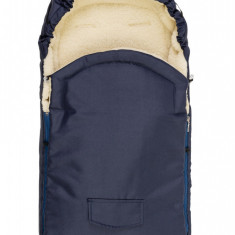 Sac de iarna Sensillo lana Navy 95x40 cm