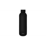 Termos Zilan ZLN9840 tip sticla sport, capacitate 500ml, interior din inox, pereti dublii, negru