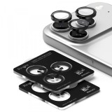 Folie de protectie Camera Spate Ringke pentru Apple iPhone 17 Pro Max / 17 Pro, Sticla Securizata, Neagra