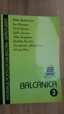 Festivalul poetilor din Balcani. Balcanica vol.3- P.Andasarov, I.Muresan foto