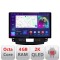 Navigatie dedicata Mitsubishi Outlander 2010 N-056 Edonav ecran 13&quot; 2K 8 si 128 Android Waze USB Navigatie 4G 360 Toslink Youtube V1 CarStore Technolo