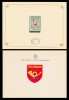 1975 Romania, Michelangelo Buonarroti 500 ani, carnet FDC de protocol LP 875