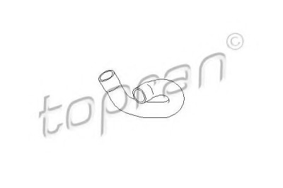 Furtun radiator OPEL ASTRA G Combi (F35) (1998 - 2009) TOPRAN 207 336 foto