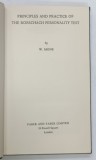 PRINCIPLES AND PRACTICE OF THE RORSCHACH PERSONALITY TEST by W. MONS , ANII ' 40
