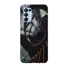 Husa compatibila cu Oppo A74 model Stairways to hell, Silicon, TPU, Viceversa
