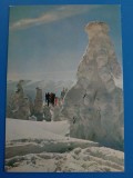 CPIB 23295 CARTE POSTALA - POIANA BRASOV. PEISAJ DE IARNA, NECIRCULATA, 1969, STAMPILE, TIMBRU