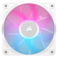 VENTILATOR Corsair iCUE LINK RX120 RGB ALB, viteza 0.400-2100 RPM +/- 10%, 10.5-74.2 CFM, Presiune Statica: 0.12-4.38 mm-H2O, 10-36dBA, Prindere magne foto