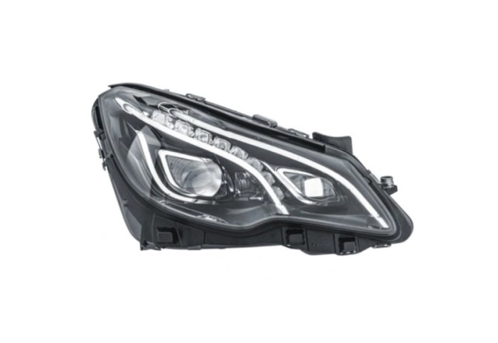 Far Mercedes Clasa E Coupe/Cabrio (C207), 01.2013-, montare fata, dreapta, cu lumini de zi tip LED; LED; electric; fara modul LED; LED; cu lumina vir