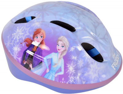 Casca de protectie biciclete Disney Frozen, culoare albastru/violet, marime 52-5 PB Cod:1028 foto