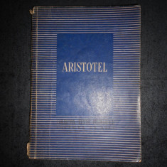 C. I. GULIAN - ARISTOTEL (1951, Colectia Texte Filosofice)