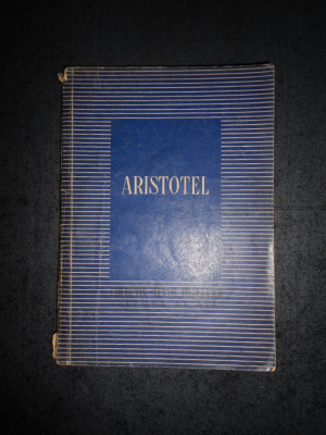 C. I. GULIAN - ARISTOTEL (1951, Colectia Texte Filosofice) foto