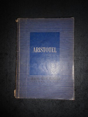 C. I. GULIAN - ARISTOTEL (1951, Colectia Texte Filosofice) foto