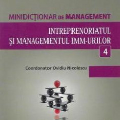 Minidictionar De Management 4: Intreprenoriatul Si Managemenul ImM-Urilor - Ovidiu Nicolescu