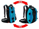 Rucsac TSL Dragonfly 10 20 litri Negru - Blue