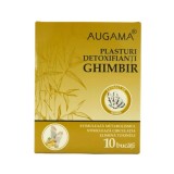 Plasturi detoxifianti cu ghimbir, 10*12 cm, 10 bucati, Augama