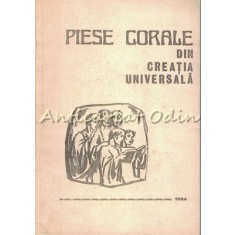 Piese Corale Din Creatia Universala - Partituri