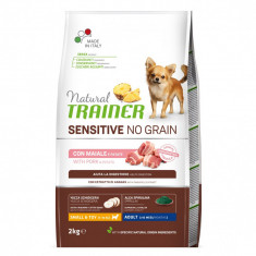 Trainer Natural Sensitive NO GRAIN Mini Adult Pork 2 kg