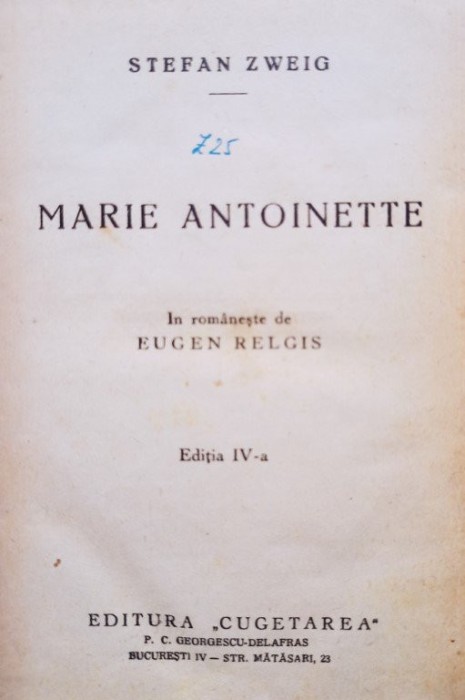 Stefan Zweig - Marie Antoinette