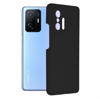 Husa Techsuit Soft Edge Silicon Xiaomi 11T / 11T Pro Negru foto