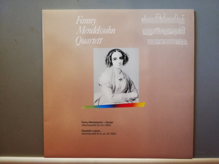 F.Mendelssohn &ndash; String Quartette s-dur &amp; nr 6 (1989/Decca/RFG) - Vinil/NM+