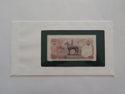 Thailanda - 10 Baht - In plic de prezentare foto