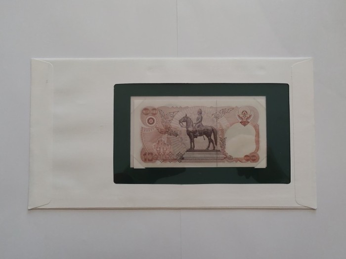 Thailanda - 10 Baht - In plic de prezentare