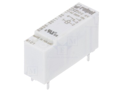 Releu electromagnetic SPDT 9VDC 8A PCB foto