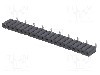 Conector 20 pini, seria {{Serie conector}}, pas pini 2.54mm, FISCHER ELEKTRONIK - 10027098