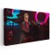 Tablou afis Elton John cantaret 2393 Tablou canvas pe panza CU RAMA 40x80 cm