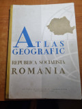 Atlas geografic republica socialista romania-din anul 1965-contine 73 fotografii