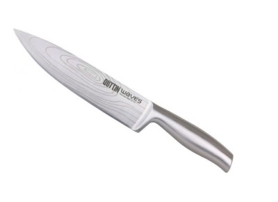 Cutit chef inox Waves Quttin cu lama 20 cm foto