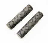Set 2 Mansoane Bicicleta KRIS Eco Negre, 120mm, PVC