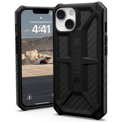 Husa pentru iPhone 14 - UAG Monarch - Carbon Fiber foto