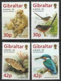 Gibraltar 1999 - Europa, fauna, animale, serie neuzata