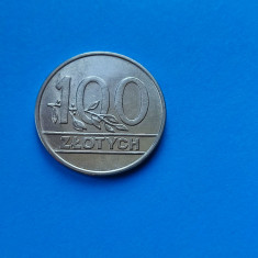 100 Zloty 1990 Polonia-stare buna!!