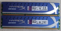 Memorie 8Gb(2x4Gb) DDR3 12800(1600) pentru PC Kingston HyperX - GARANTIE 12 LUNI foto