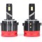 Set 2 becuri Led H7 12V 110W 30000lm Pentru faruri Volkswagen Golf 6 7 MK6 MK7 Jetta MK6 Touran Tiguan EOS Mercedes Sprinter Vito Can Bus fara erori