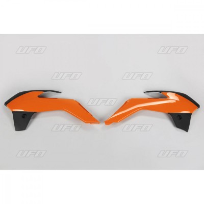 Laterale radiator KTM SX/85 13-17 portocaliu/negru Cod Produs: MX_NEW KT04042999 foto
