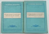 AUTOMATIZAREA SI REGLAREA MOTOARELOR DE AVIATIE de COLONEL ING. MATEI GH. AUREL , VOLUMELE I- II , 1971 -1972