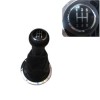 Nuca schimbator cu manson Vw , husa schimbator cu 5 trepte , Negru cu insertii crom