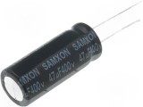 C 47uF/400Vdc 105grd Samxon