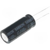 C 47uF/400Vdc 105grd Samxon
