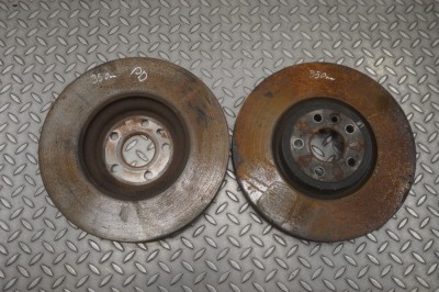 Set disc de fr&amp;acirc;nă față JAGUAR I-PACE X590 2020 OEM: 350MM 23506615 foto